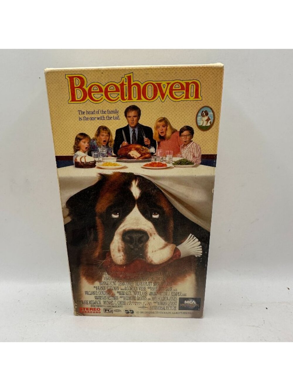 Beethoven VHS 1992 Family Comedy Charles Grodin Dean Jones Universal Pictures